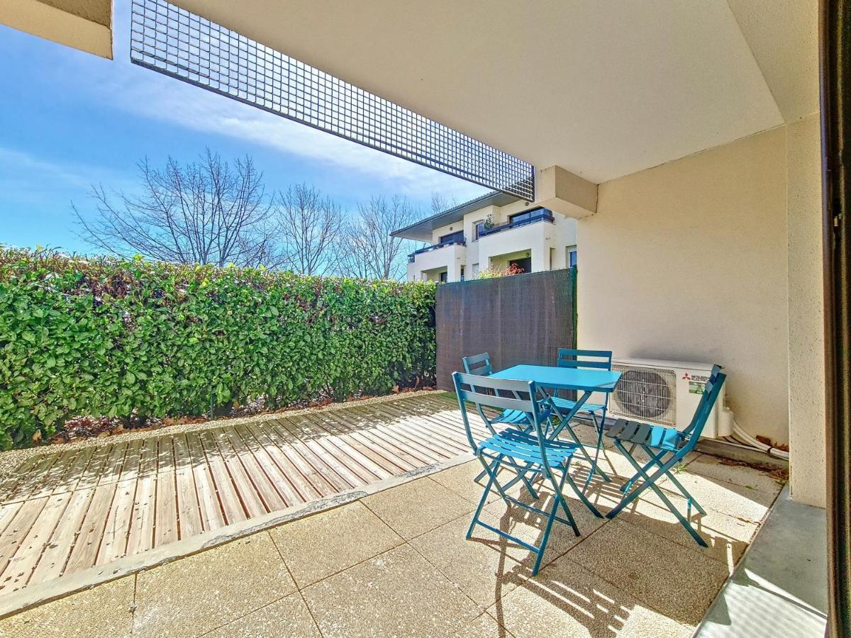 Apartamento Ღ Le Patio Castanet • T3 Avec Terrasse Ღ Avec Climatisation Exterior foto